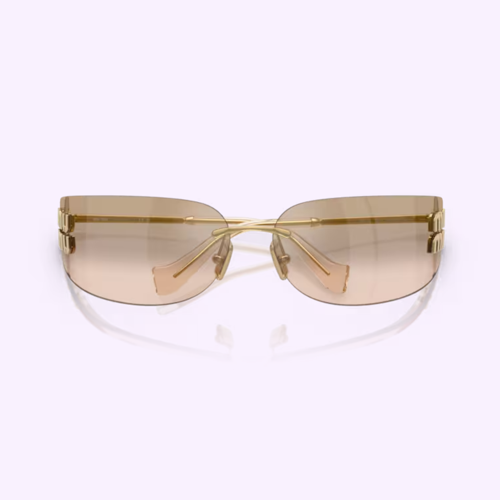Miu Miu 0MU A51S 5AK20P 75 Sunglasses | Lexor Miami Authorized Dealer