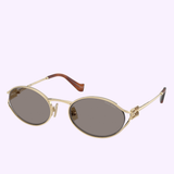 Angle View Miu Miu sunglasses 0MU 52YS ZVN80Q54