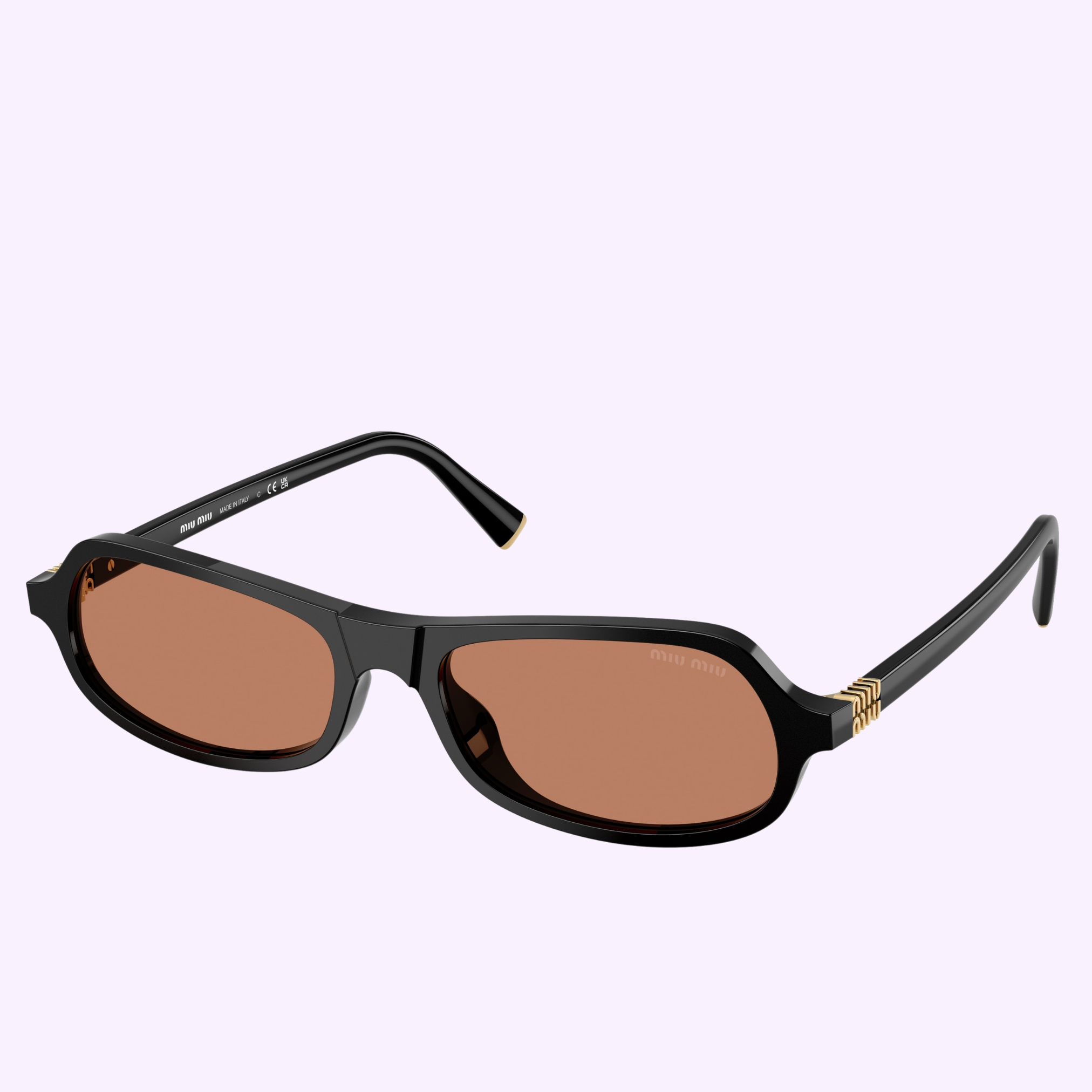 Angle View Miu Miu sunglasses 0MU B10SU 16K90Q55
