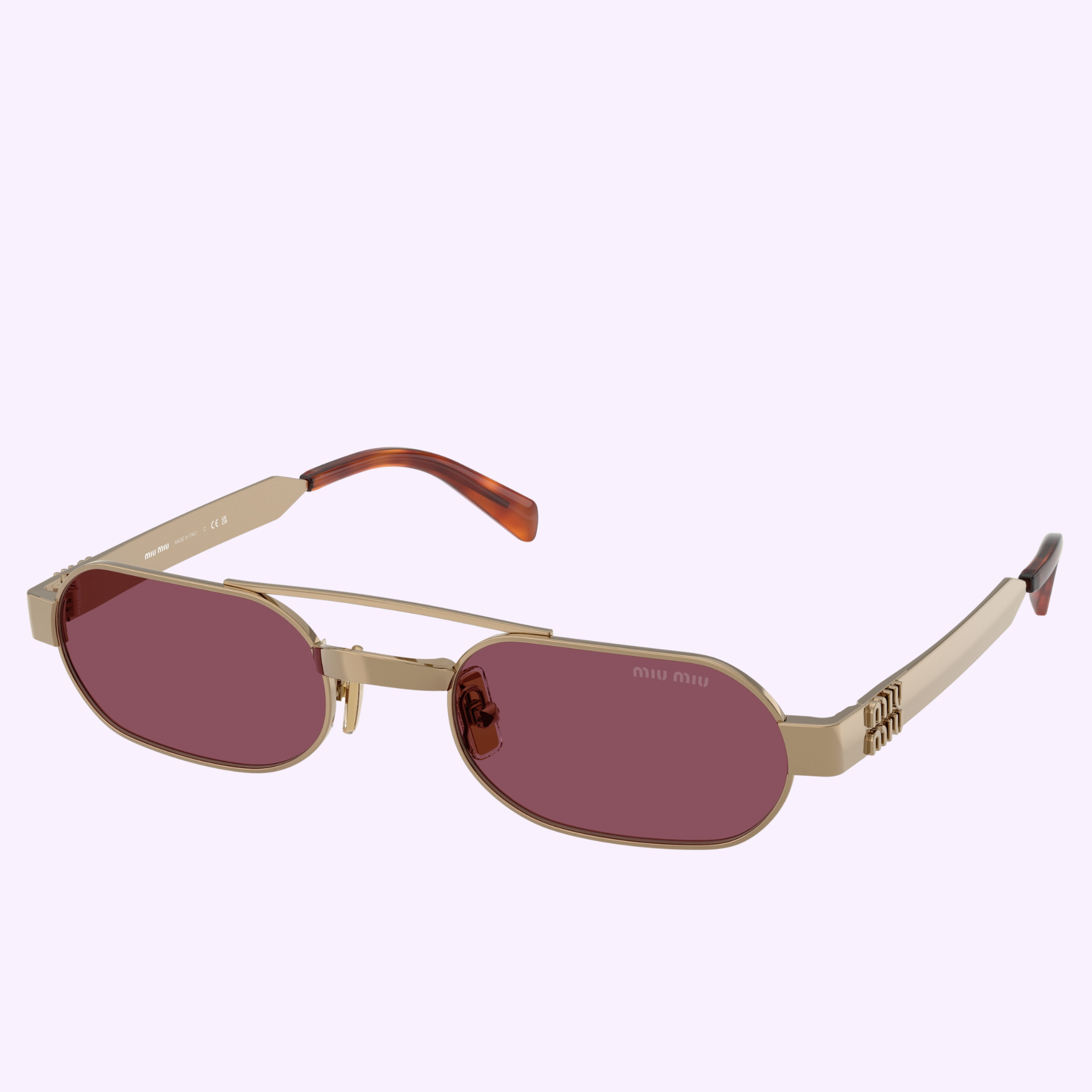 Angle View Miu Miu sunglasses 0MU B52S 7OE30Y52