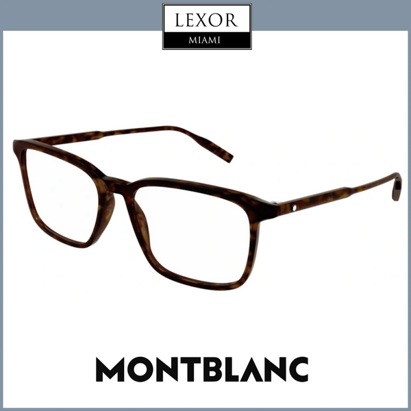 Mont Blanc MB0197O 002 53 Acetate Man Optical Frame