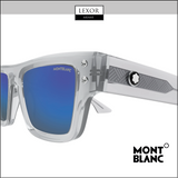 Montblanc MB0253S-004 52 Sunglass MAN RECYCLED ACE