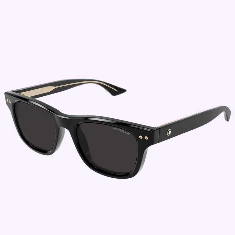 Montblanc Sunglass Snowcap MB0254S-001 53 upc 889652426815