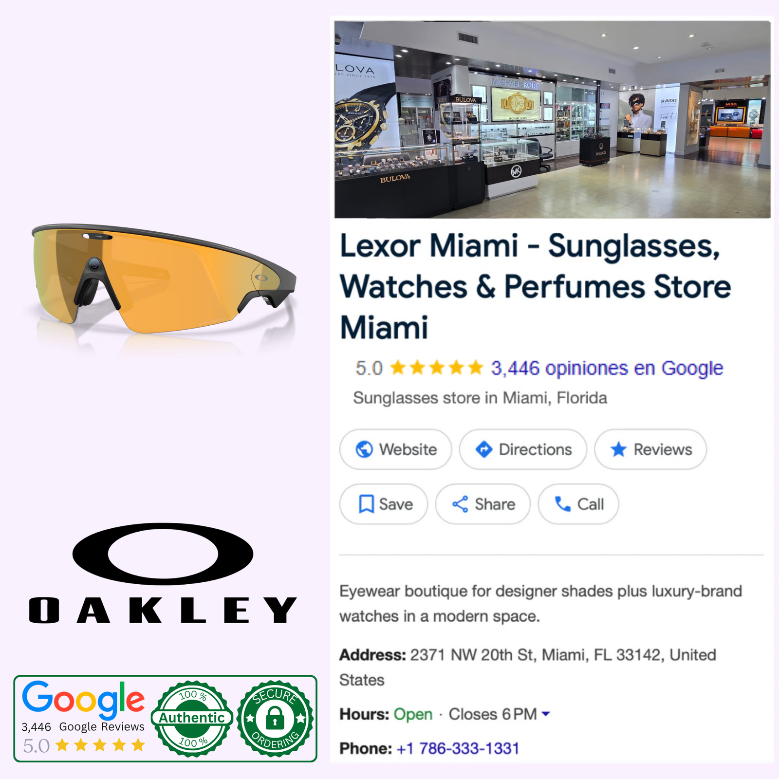 Oakley Meta Vanguard Sunglasses 0OW8001 80010452 – Lexor Miami