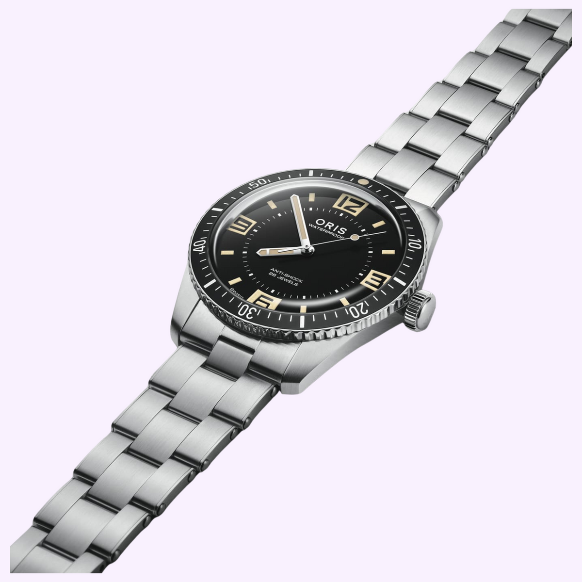 Oris Divers 60th Anniversary Edition black dial Swiss dive watch