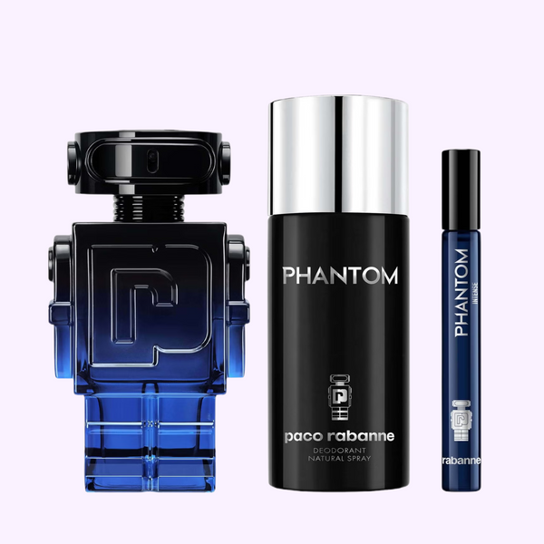 PACO RABANNE PHANTOM INTENSE 3.4 EDP Men Perfume +5.0 DEO +10ML NEW