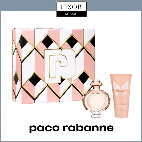 PACO OLYMPEA 2.7 EDP Lady + 3.4 Lotion Woman Perfume