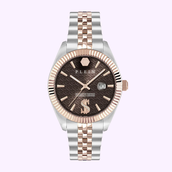 PHILIPP PLEIN Date Superlative Crystal Watch PWMFA0925