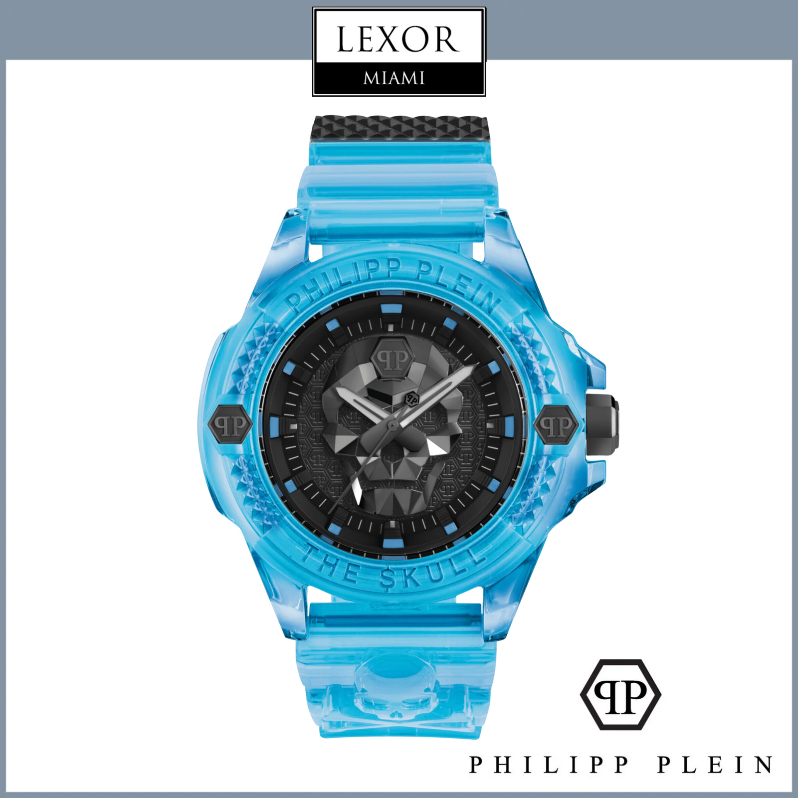 PHILIPP PLEIN The $kull Scuba Duba Edition Silicone Watch