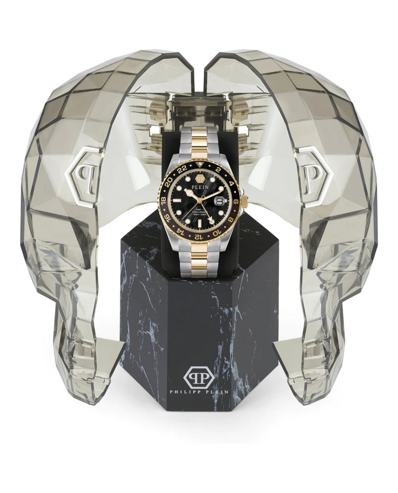 PHILIPP PLEIN PWYBA0323 GMT-I Challenger Bracelet Man Watch