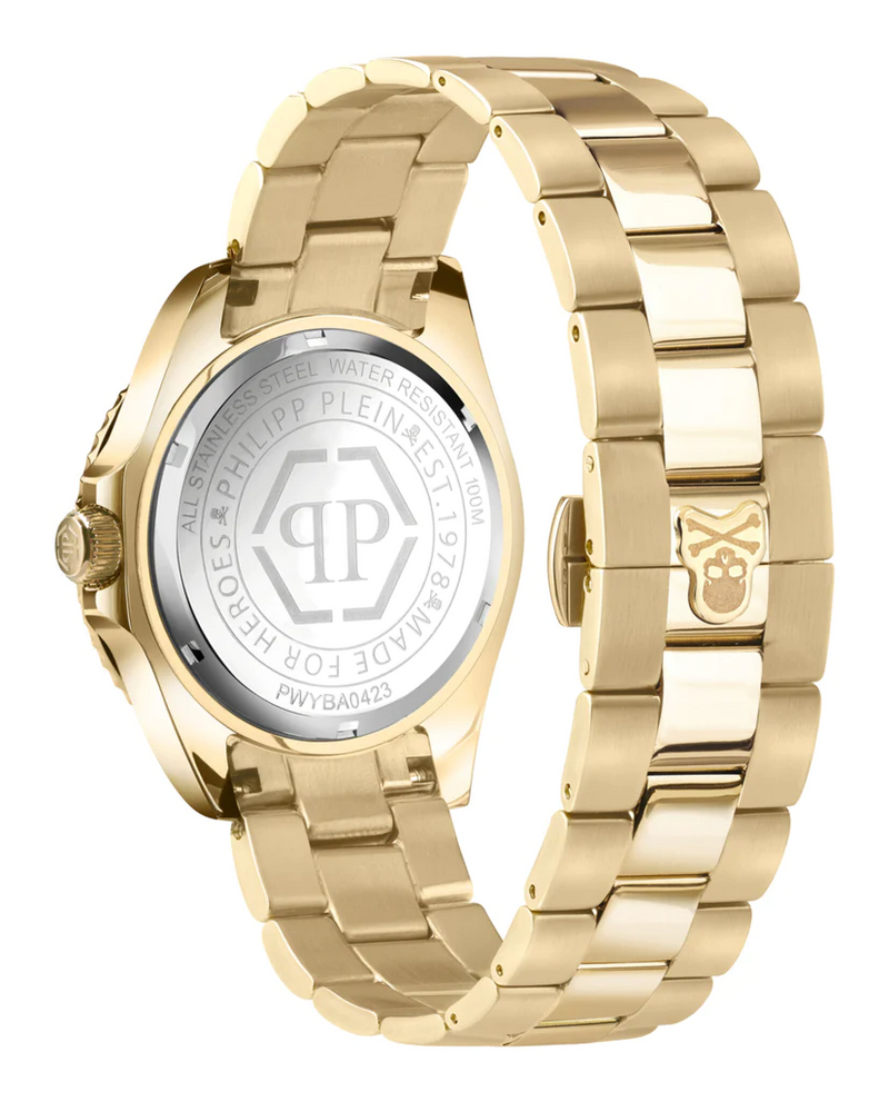 PHILIPP PLEIN PWYBA0423 GMT-I Challenger Bracelet Man Watch