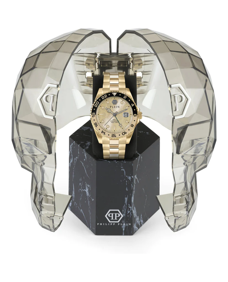 PHILIPP PLEIN PWYBA0423 GMT-I Challenger Bracelet Man Watch