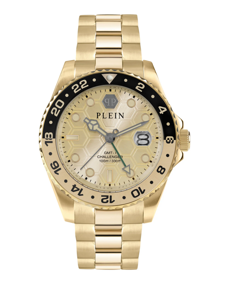 PHILIPP PLEIN PWYBA0423 GMT-I Challenger Bracelet Man Watch