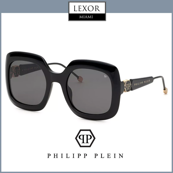 PHILIPP PLEIN SPP065S Shiny Black 700 Women Sunglasses