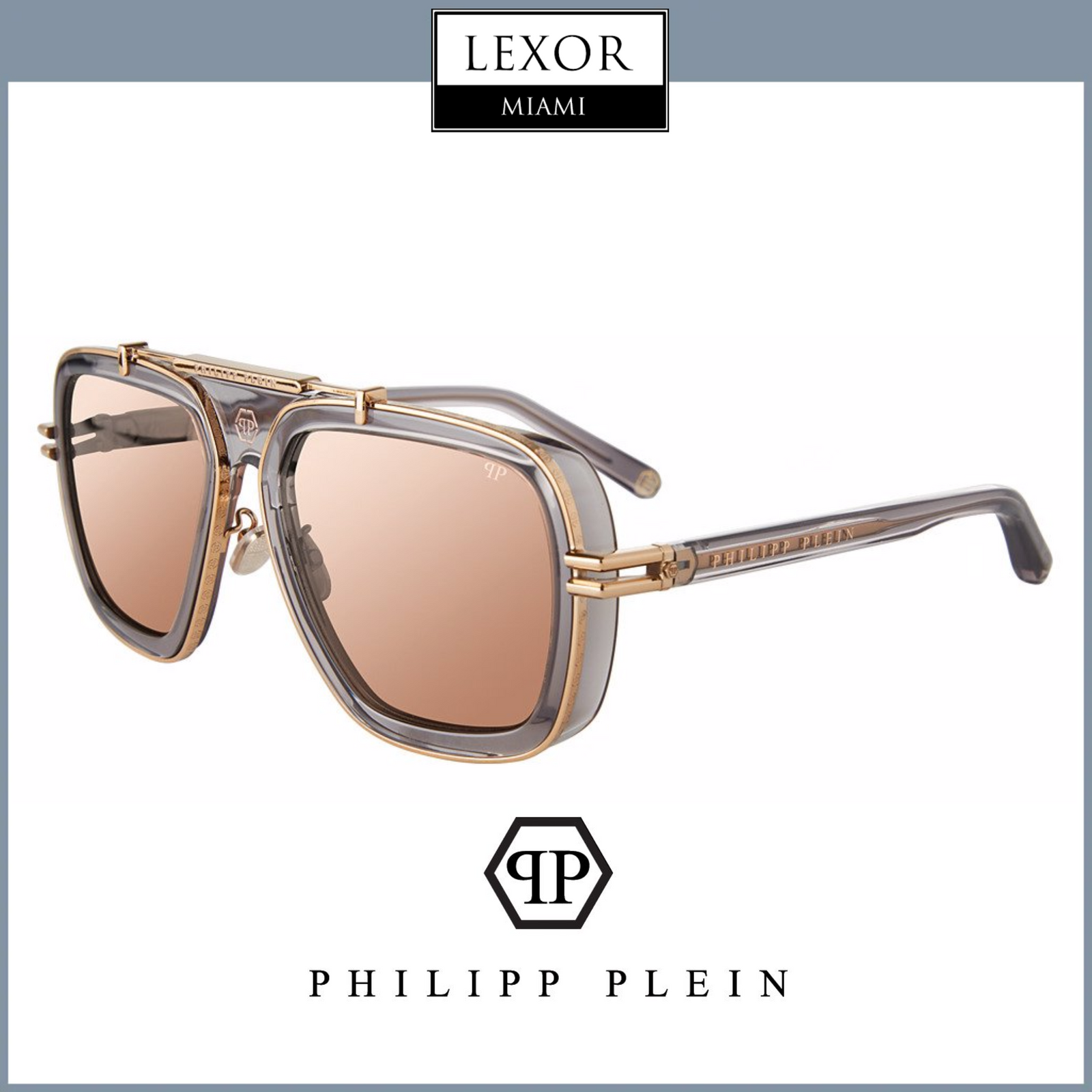 PHILIPP PLEIN Sunglasses SPP109 M579MBX upc: 190605471715 – Lexor