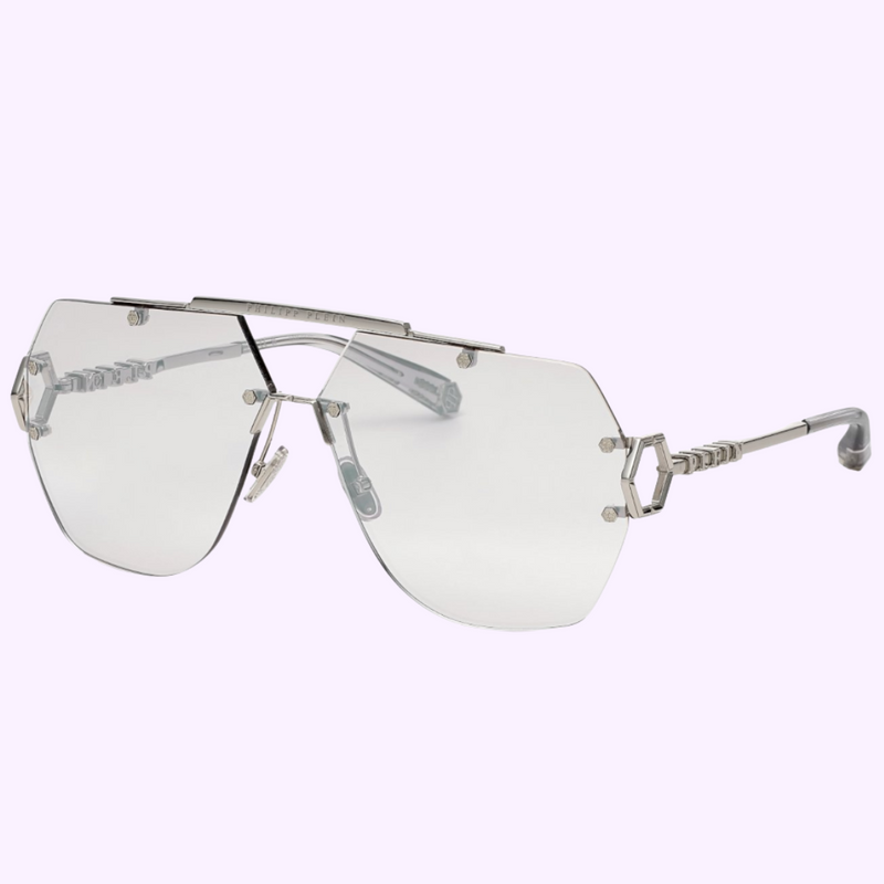 PHILIPP PLEIN Sunglasses SPP111 PALLADIUM upc: 190605485019