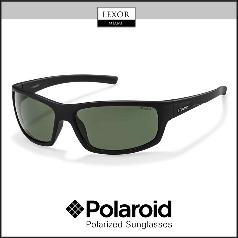 POLAROID P8411 09CA-RC-BLACK-RUBBER SUNGLASSES