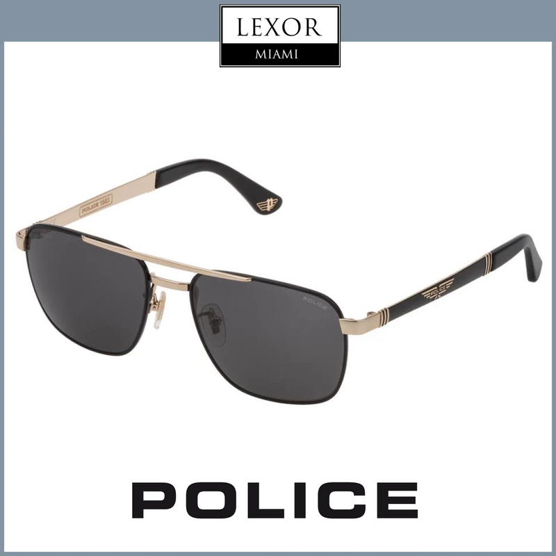 Police SPL890 301P Rose Gold Men Sunglasses