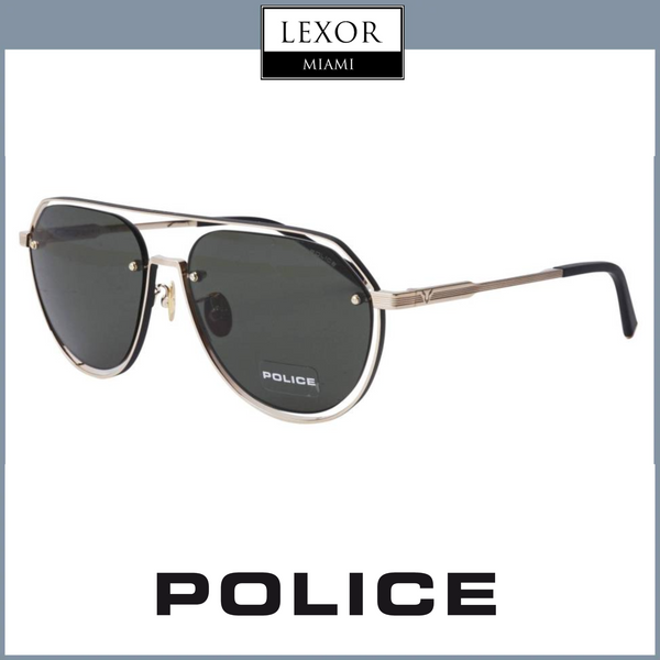 Police SPLE17 580302 58 Metal Sunglasses