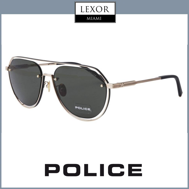 Gafas de sol de metal Police SPLE17 580302 58