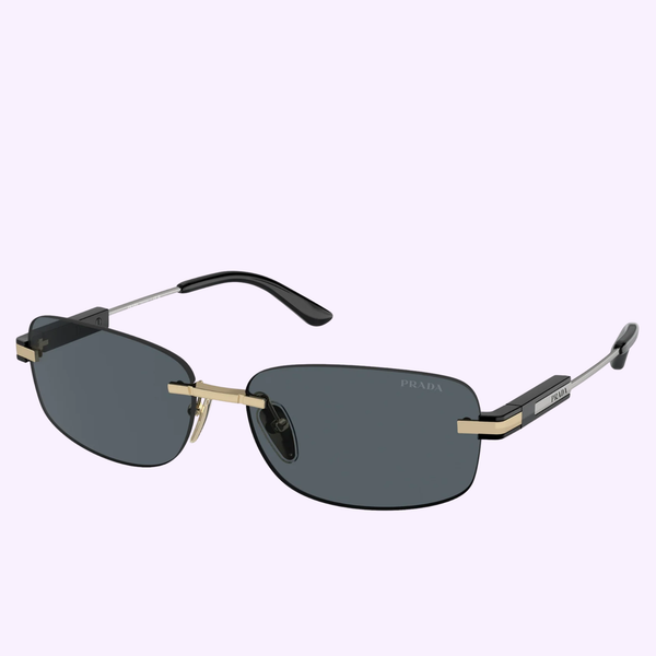 サザンドラ PRADA 0PR 68ZS ZVN09T Pale gold Men Sunglasses – Lexor Miami