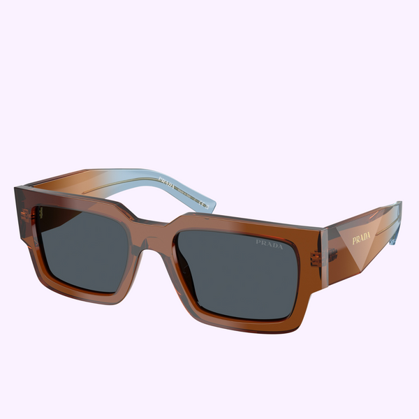 2024ss DES PRES　ブライトヤーンミラノリブ ペプラムプルオーバー Prada PR B06S 20D50Q Sunglasses - US