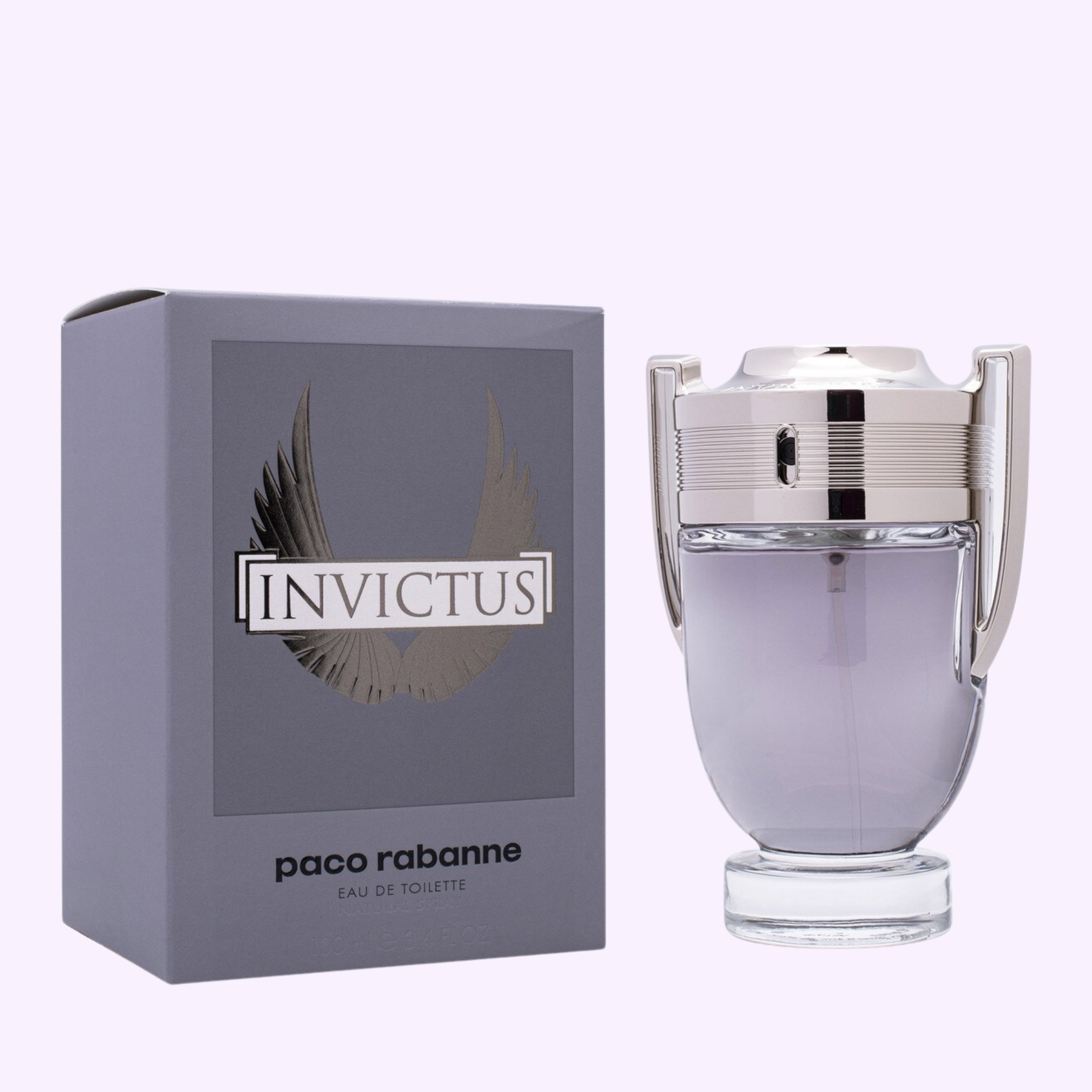 View With Box Paco Rabanne Invictus 3.4 EDT Sp Men