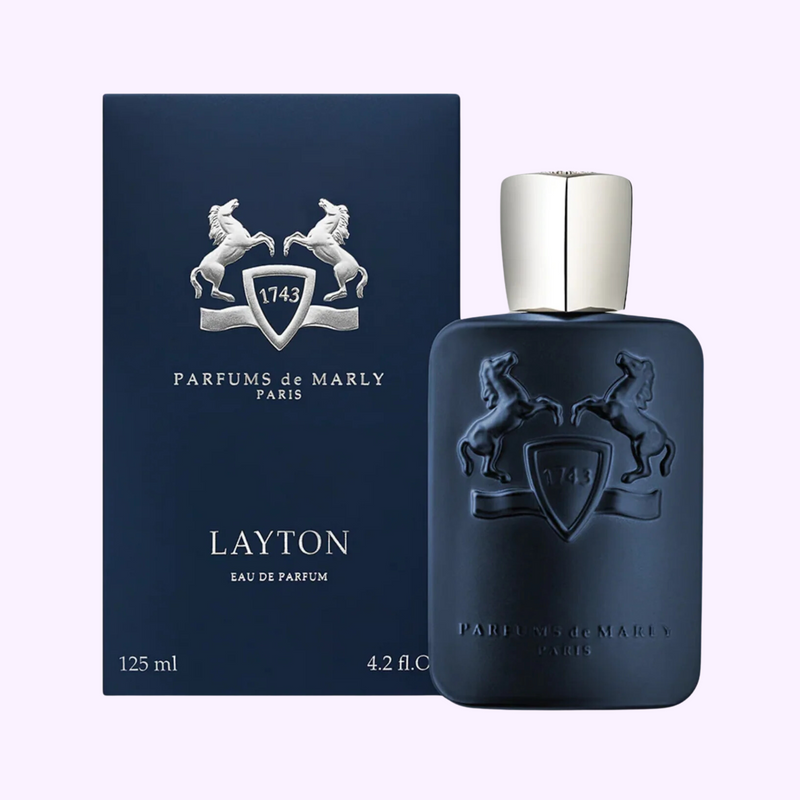 Parfums de Marly Layton 4.2oz EDP Man Perfume dark blue bottle