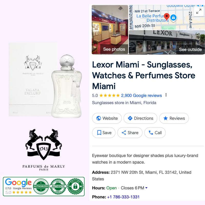 Parfums de Marly Valaya Exclusif EDP 2.5 oz EDP Women perfume upc 3700578505767