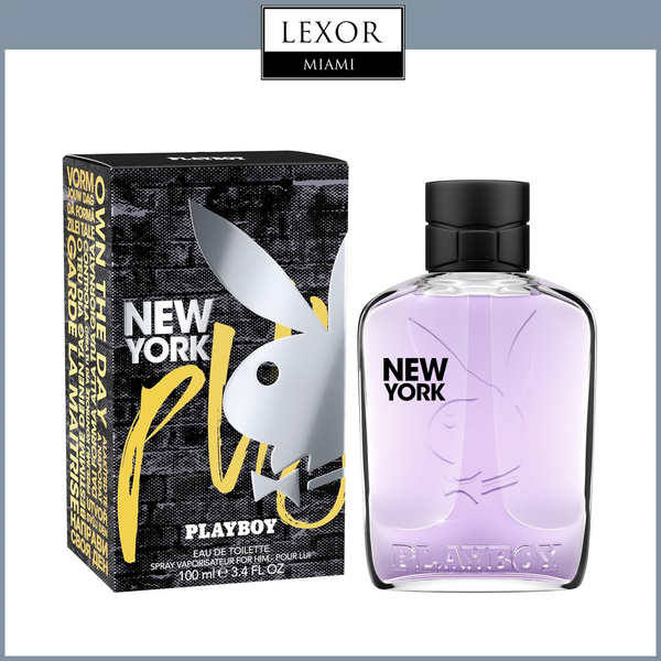 PlayBoy New York 3.4oz EDT para hombre