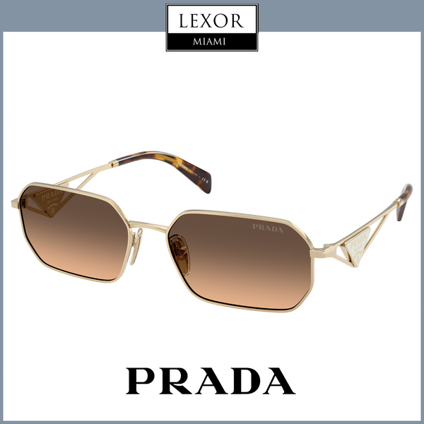 【竜頭蛇尾】PRADA Limless Sunglasses Prada Linea Rossa PS 54YS Irregular Sunglasses For Men
