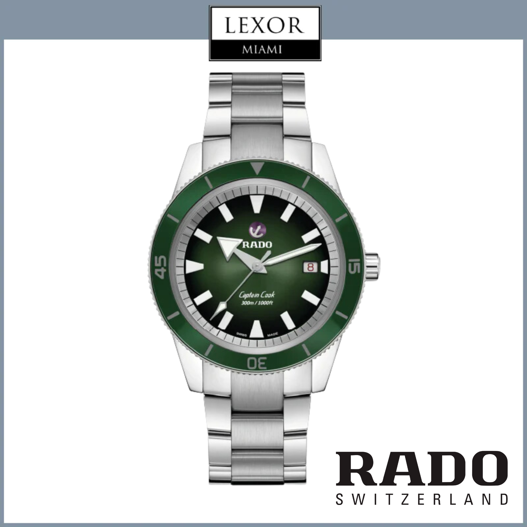 Rado R32105319 Captain Cook Automatic - Hrithik Roshan Special Edition ...