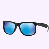 Angular view RAYBAN RB4165 622/55 55 JUSTIN UNISEX SUNGLASSES
