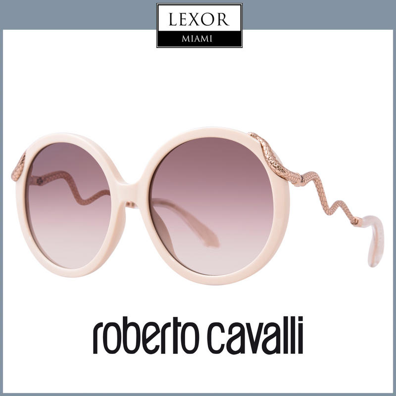 Roberto Cavalli Full Cream Sunglasses