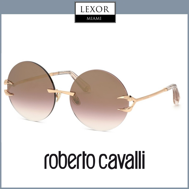 Gafas de sol Roberto Cavalli SRC006 8FCG en color cobre y dorado