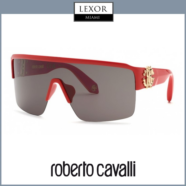 Roberto Cavalli SRC037M 99 09RV BLACK RED Metal and Plastics Acetate  Sunglasses