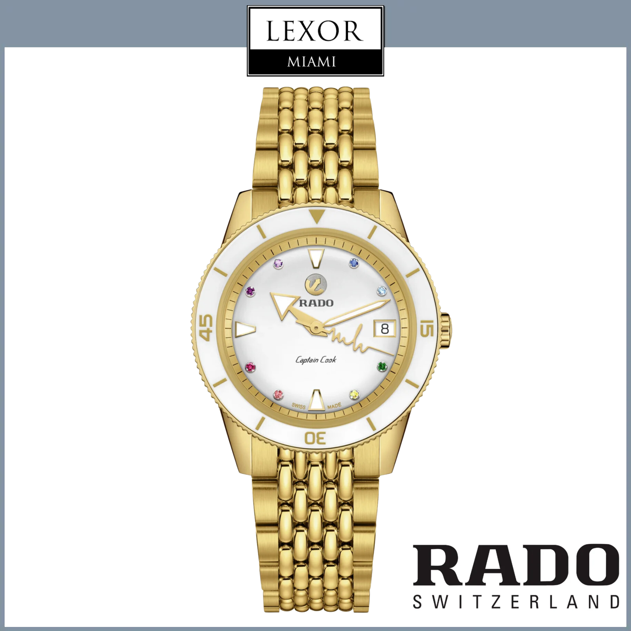 Rado R32117708 Capitán Cook x Marina Hoermanseder Reloj con latidos de ...