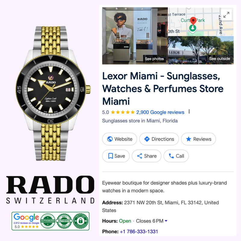 Relojes automáticos Rado R32138153 Captain Cook