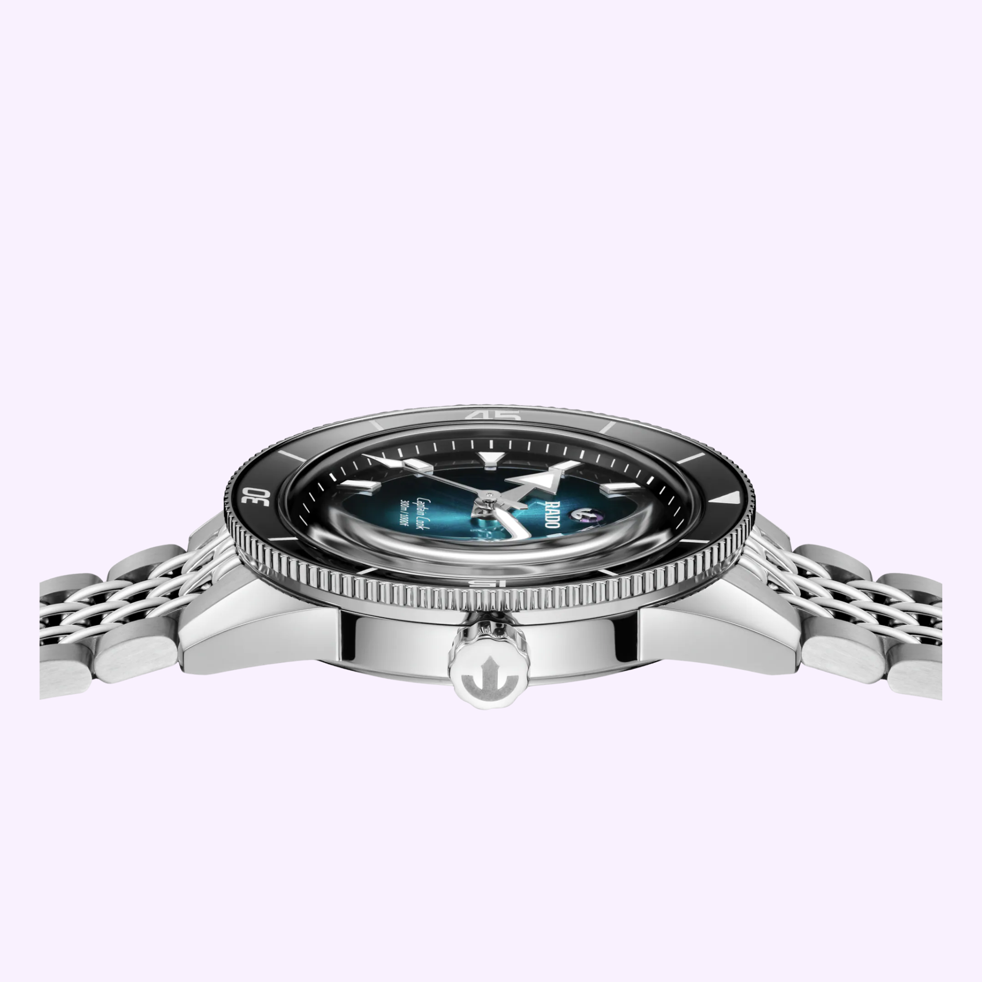 Side View Rado Watches Captain Cook Automatic R32223213