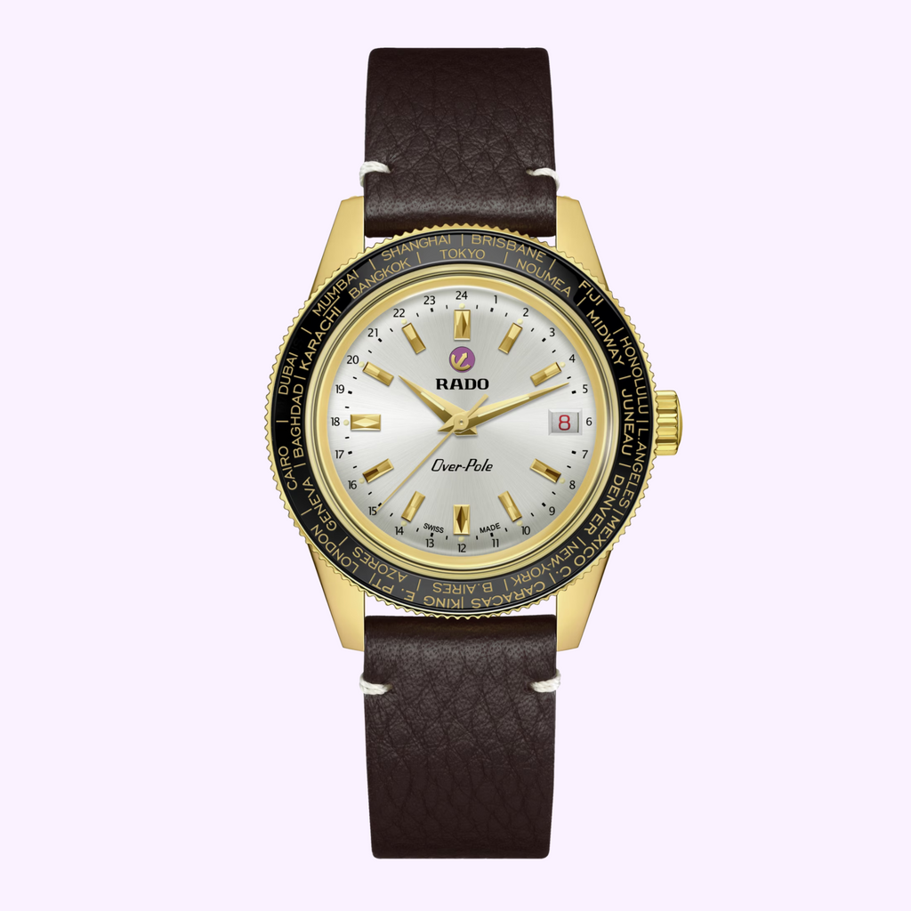 Rado Captain Cook Over-Pole Limited Edition R32193018 dial close-up