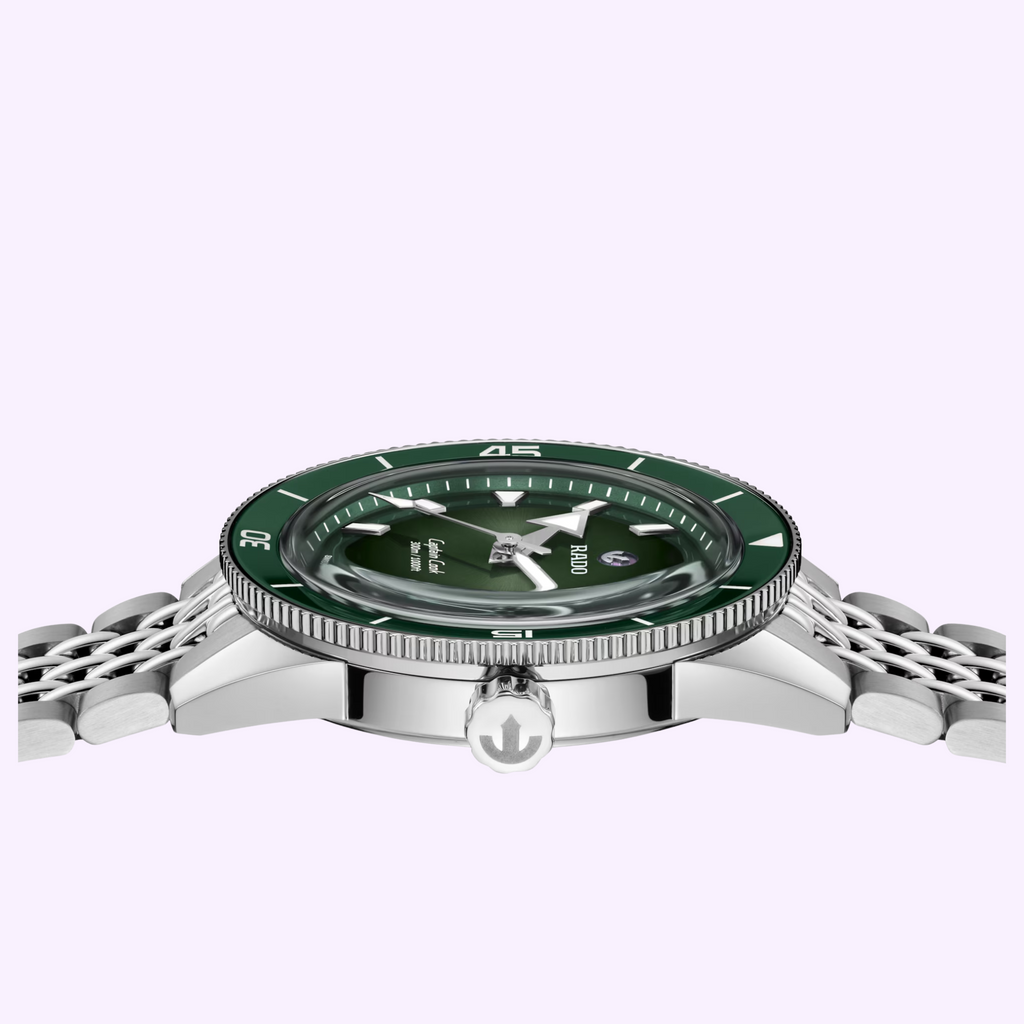 Rado Captain Cook R32223313 green dial 39 mm automatic