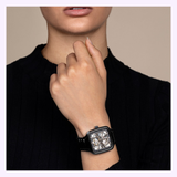 Rado Watches R27086162 True Square Automatic Open Heart Unisex