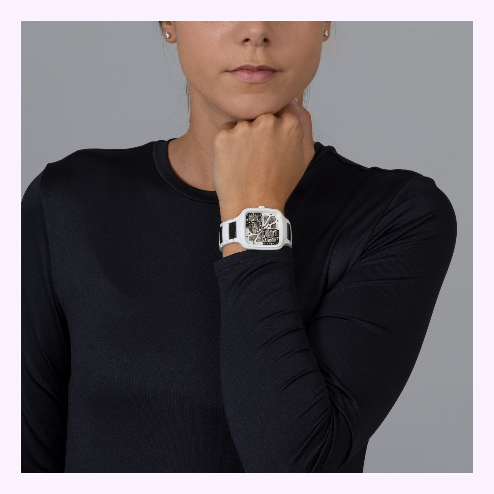 Rado Watches True Square Automatic Open Heart Diamonds Limited