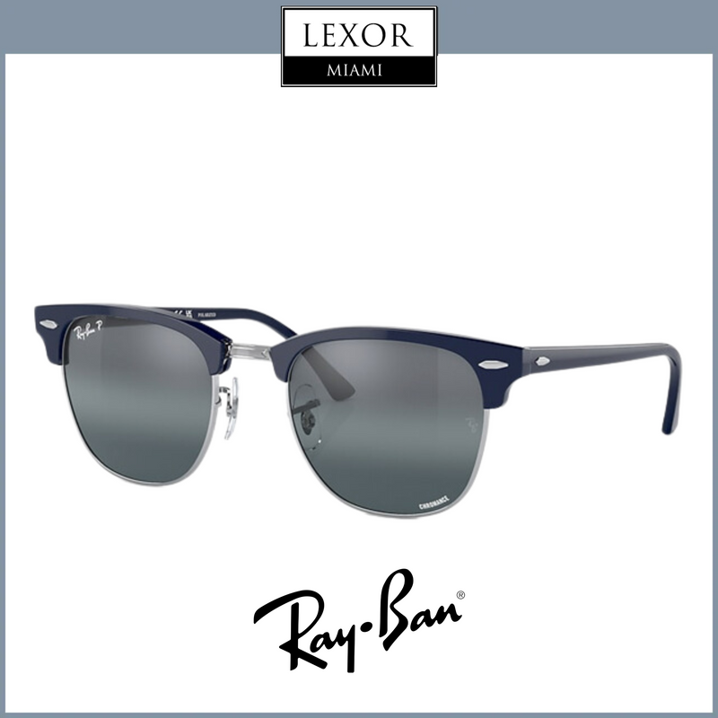 Ray-Ban 0RB3016 1366G6 BLUE ON SILVER Sunglasses