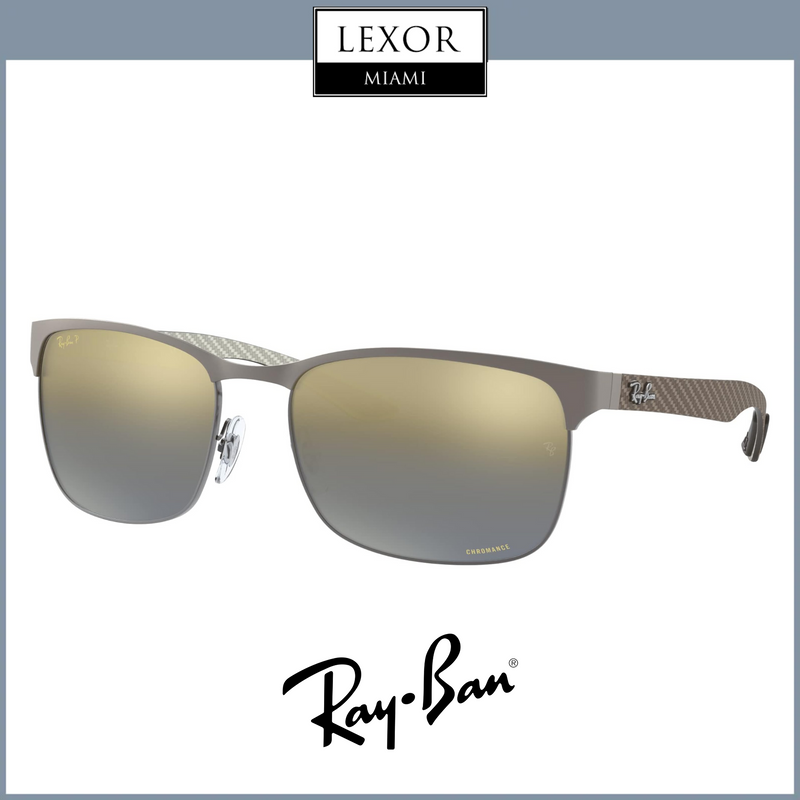 Ray-Ban RB8319CH 9075J0 GUNMETAL ON MATTE GUNMETAL Unisex Sunglasses