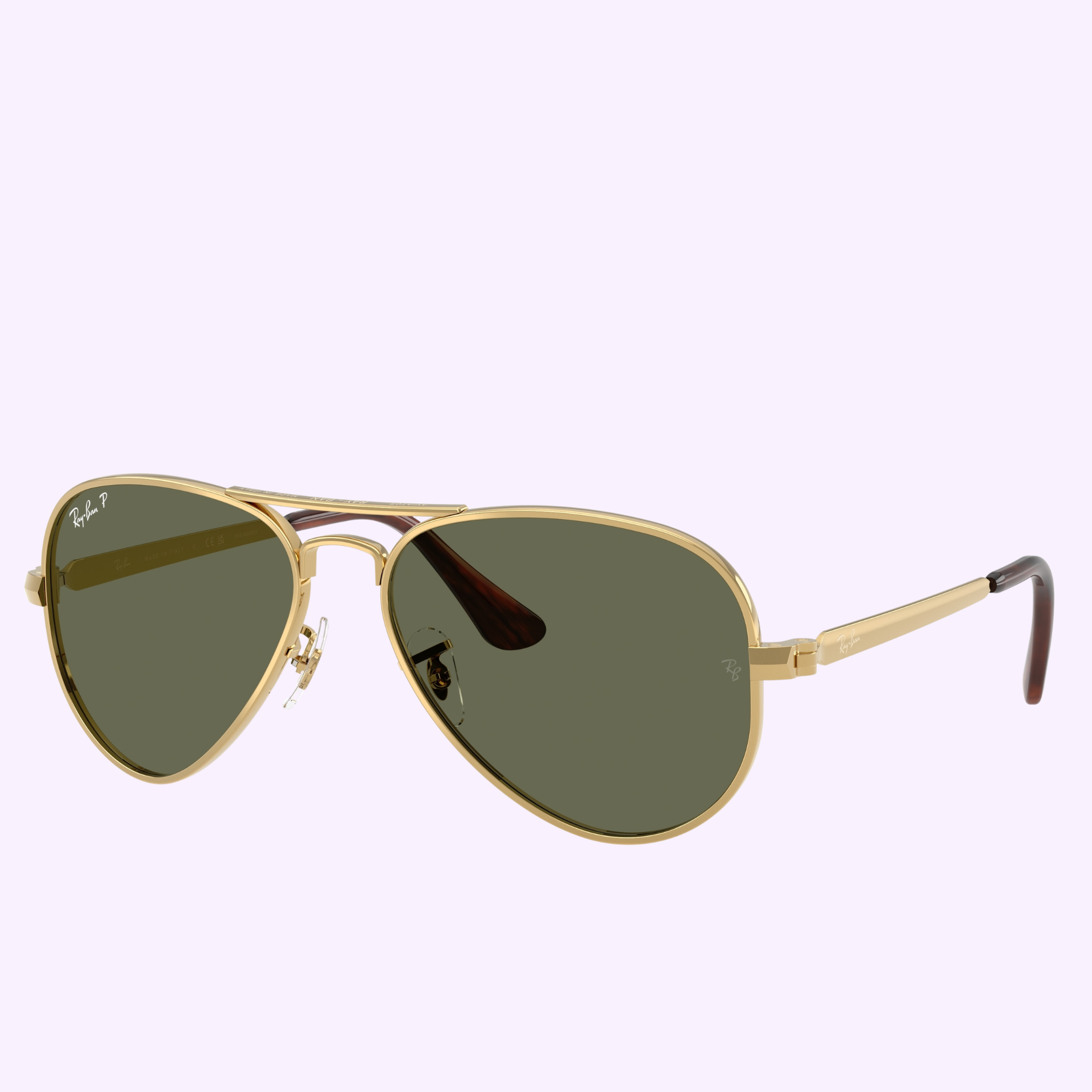Angle View Ray-Ban Sunglasses 0RB3925 001/5862