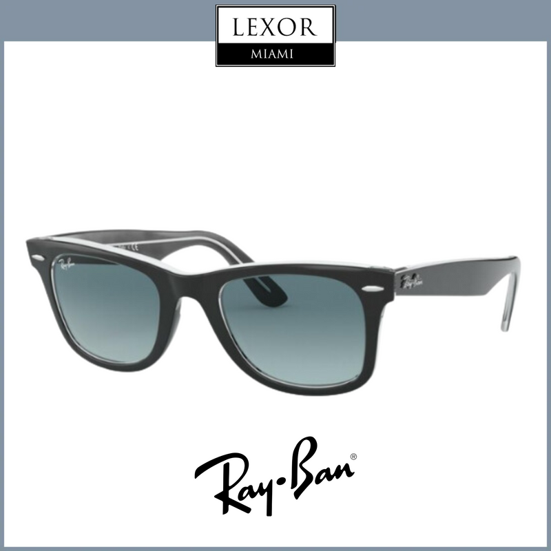 Ray-Ban 0RB2140 12943M 50 WAYFARER BLACK Unisex Sunglasses