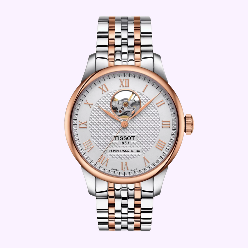 Reloj TISSOT LE LOCLE POWERMATIC 80 OPEN HEART T0064072203302