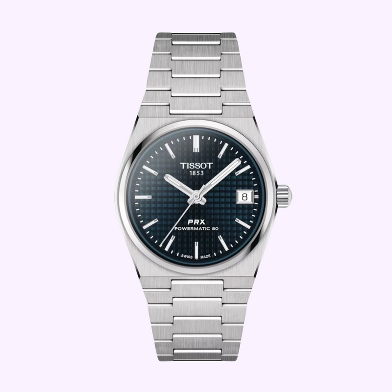 Reloj TISSOT T1372071104100 PRX UNISEX PW80 SS BR BL IND 35MM