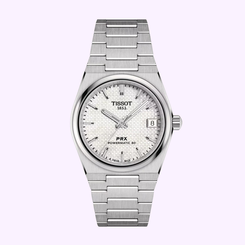 TISSOT T1372071111100 PRX POWERMATIC 80 35MM Watch – Lexor Miami TISSOT T1372071111100 PRX POWERMATIC 80 35MM Watch – Lexor Miami